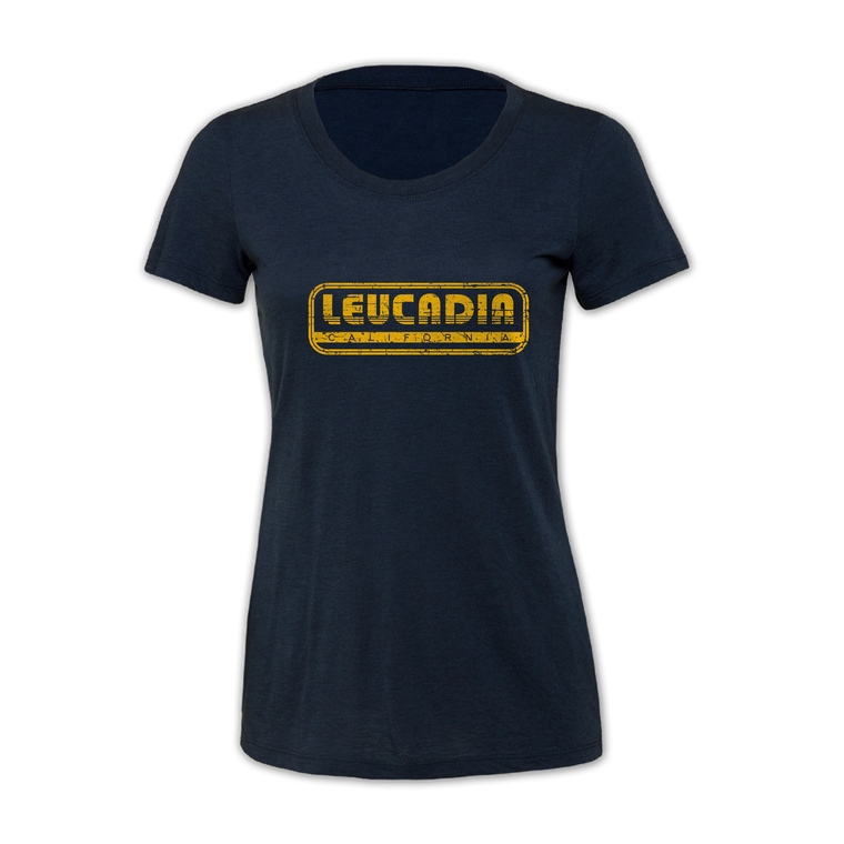 Ladies Leucadia Throwback Crew Neck T-Shirt