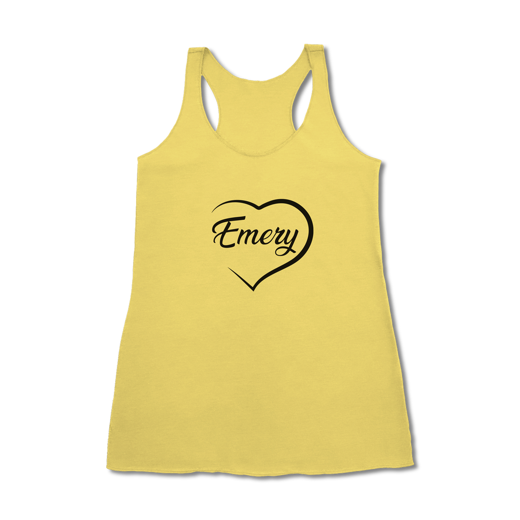 EMERY Ladies Racerback Tank