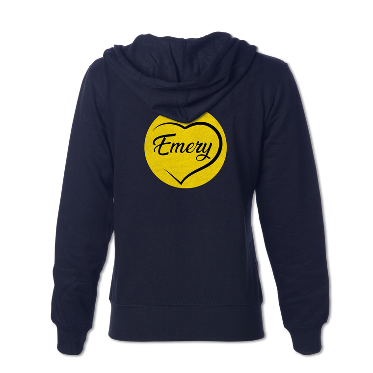 EMERY Zip Hooded Sweatshirt