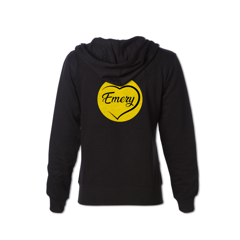 EMERY Youth Zip Hooded Sweatshirt