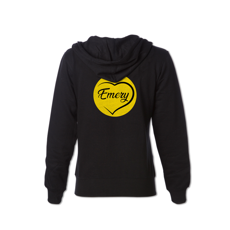 EMERY Youth Zip Hooded Sweatshirt