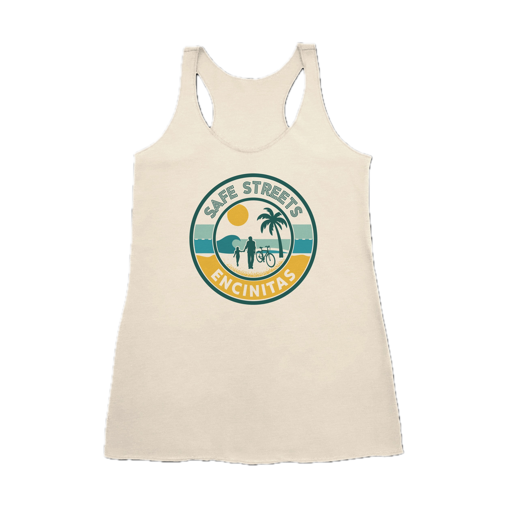 Safe Street Encinitas Women's Racerback Tanktop