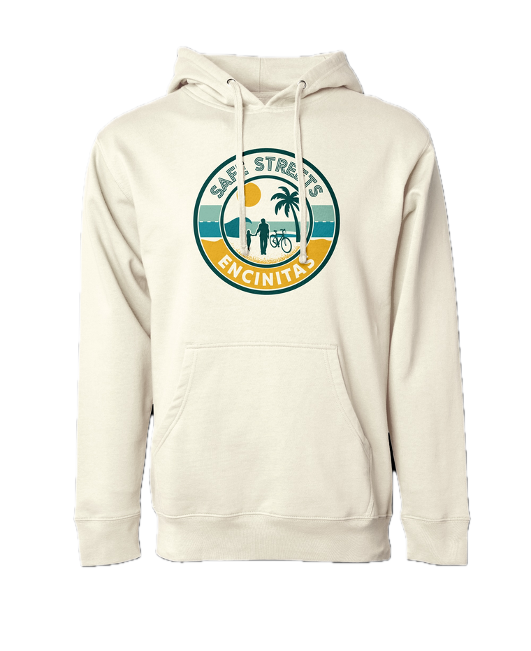 Safe Street Encinitas Unisex Pull Over Hooded Sweatshirt