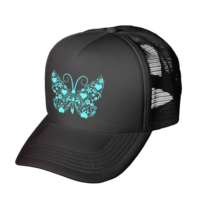 Butterfly Youth Trucker Hat