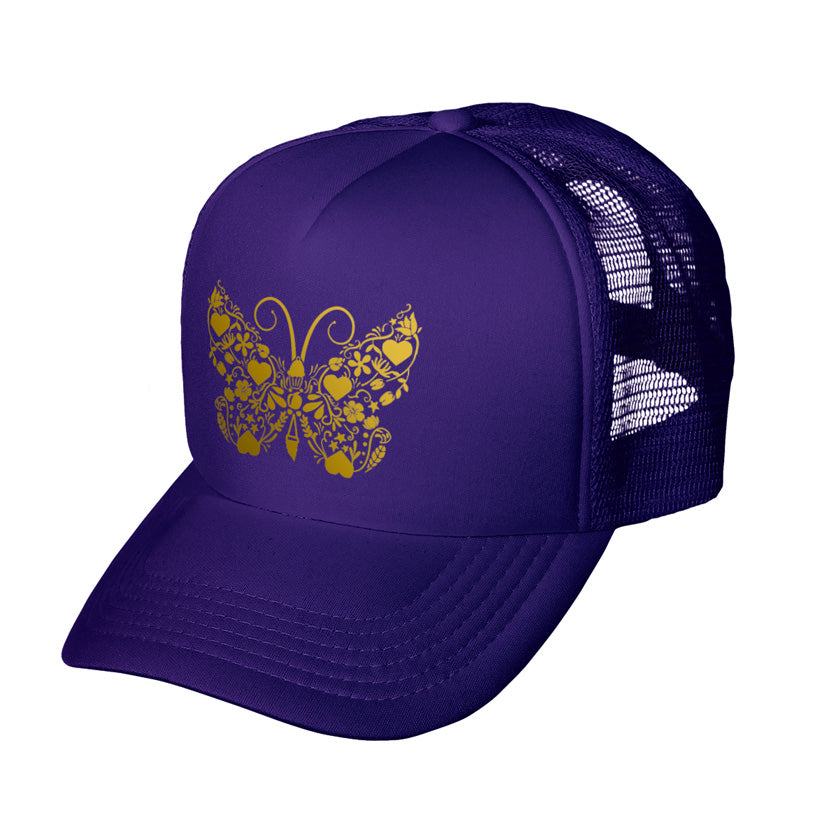 Butterfly Youth Trucker Hat