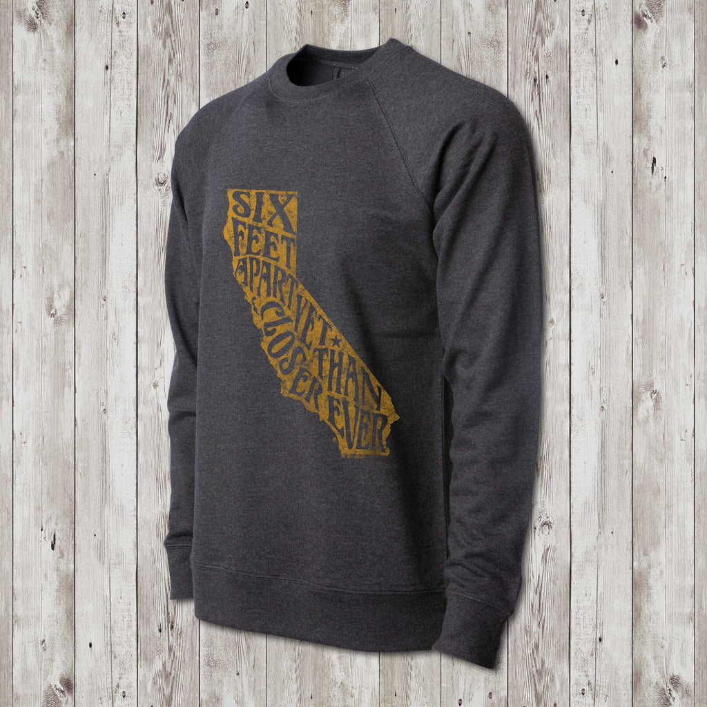 California Social Distance Crew Sweatshirt