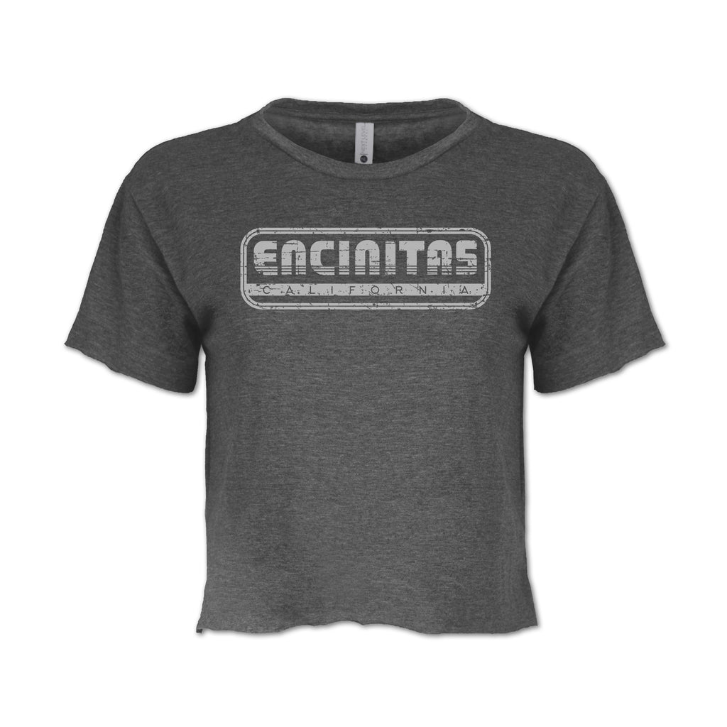 Ladies Encinitas Throwback Crop Tee