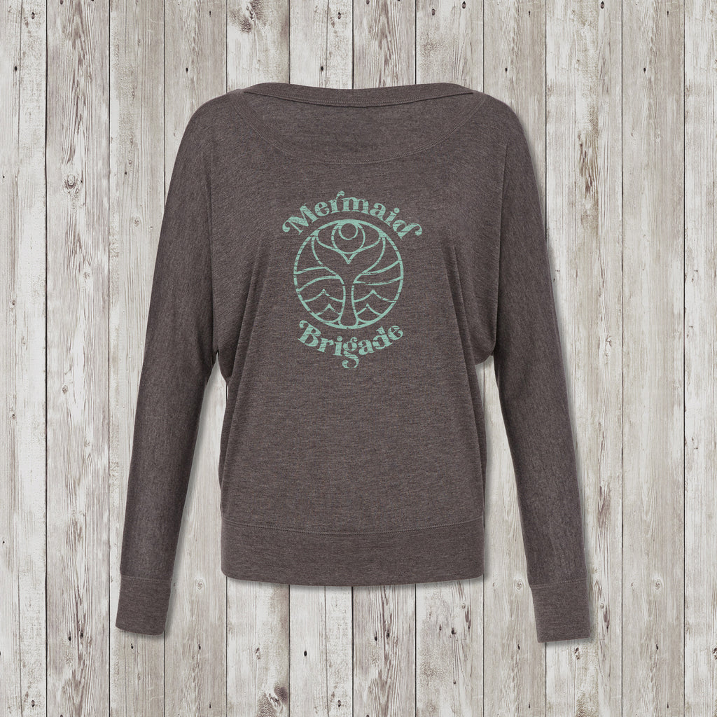 Ladies Mermaid Brigade Flowy Long Sleeve Tee