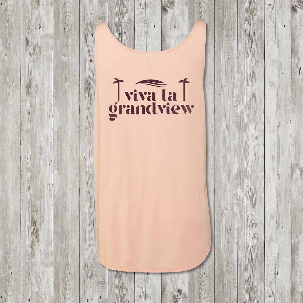 Ladies Viva La Grandview Flowy Yoga Tank
