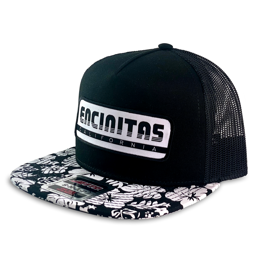 Cotton Twill Encinitas/Leucadia Throwback Woven Patch Hat