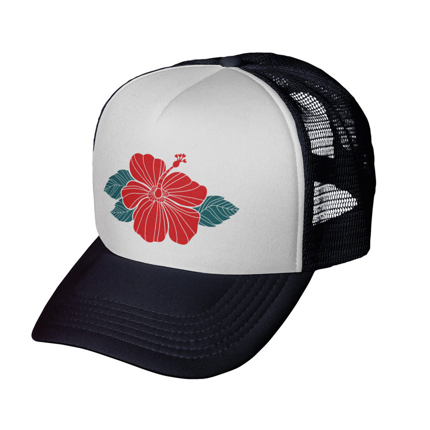 Hibiscus Trucker Hat