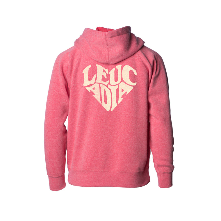 Youth Leucadia Heart Zip Hooded Sweatshirt