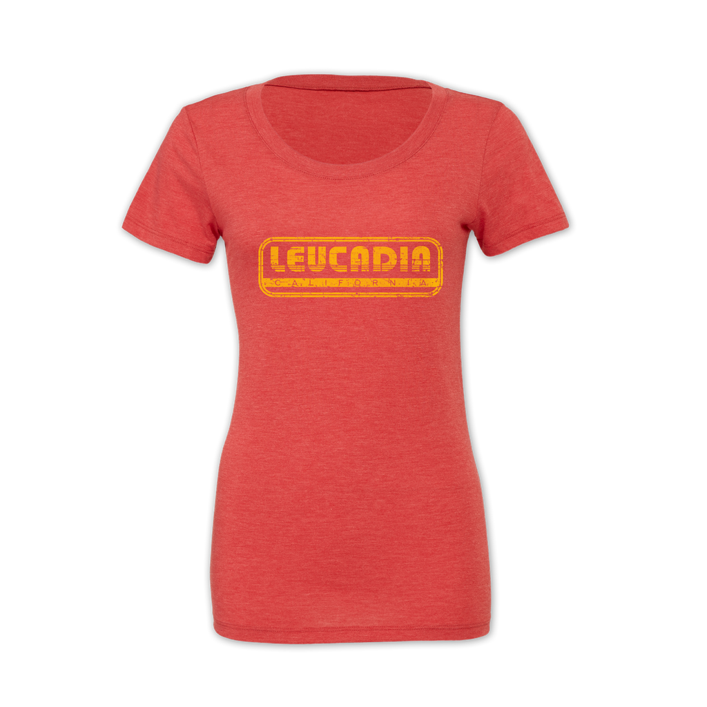 Ladies Leucadia Throwback Crew Neck T-Shirt