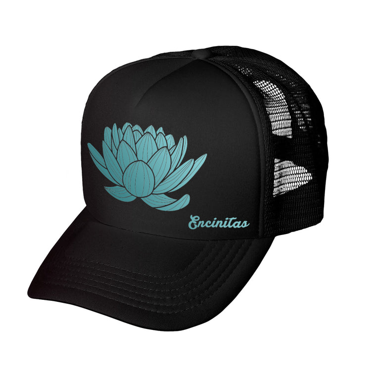 Lotus Trucker Hat