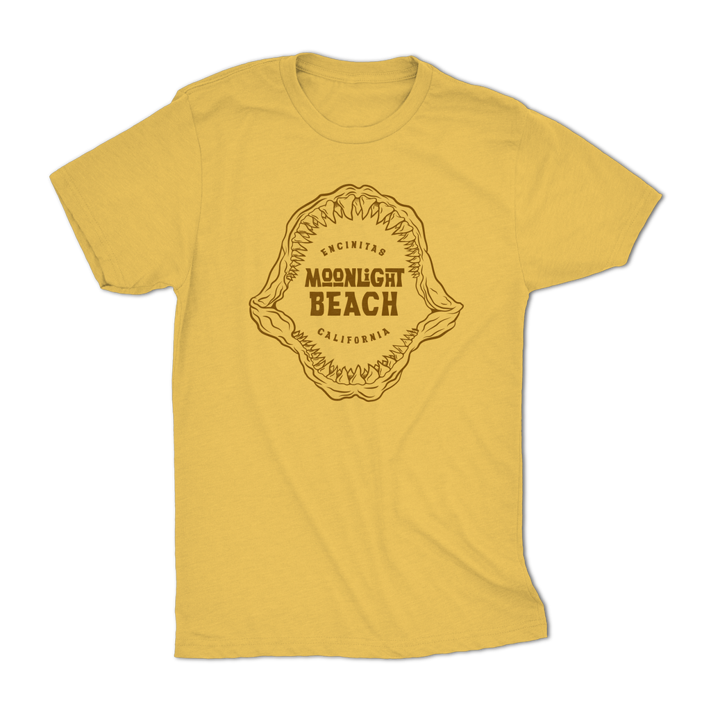 Youth Moonlight Beach Shark Crew Neck T-Shirt