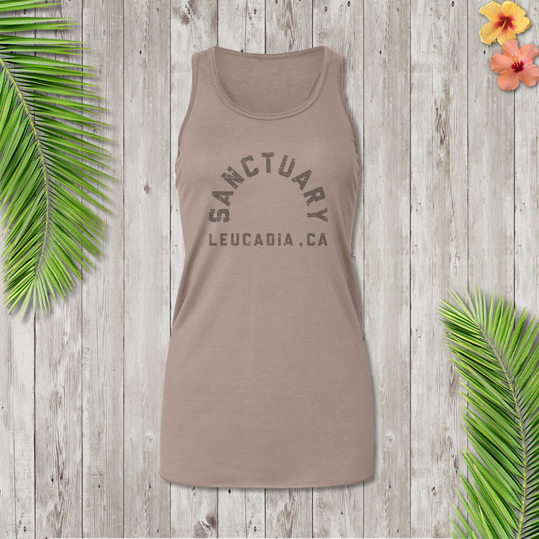 Ladies Sanctuary Flowy Racerback Tank