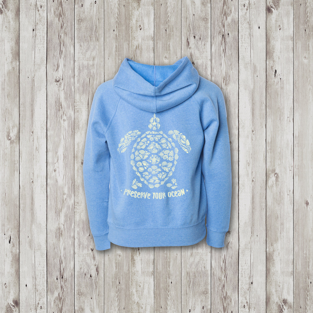 Youth Cali Sea Turtle Preserve Your Ocean Sweatshirt